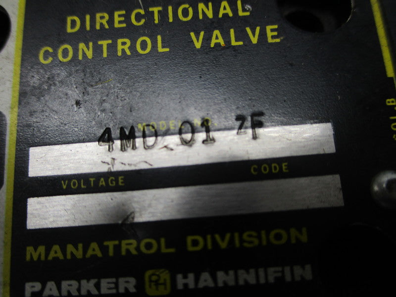 PARKER HANNIFIN 4MD-01-ZF UNMP