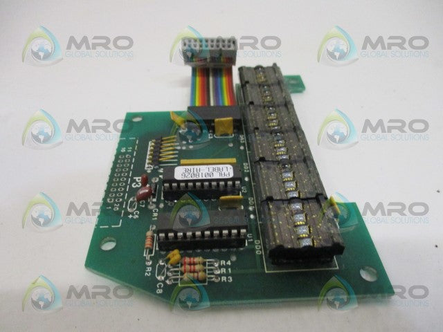 LABEL-AIRE 7465653 MICRO CONTROL BOARD *NEW NO BOX*