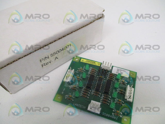 LANTECH 55004001 MICRO CONTROLLER CIRCUIT BOARD *NEW IN BOX*
