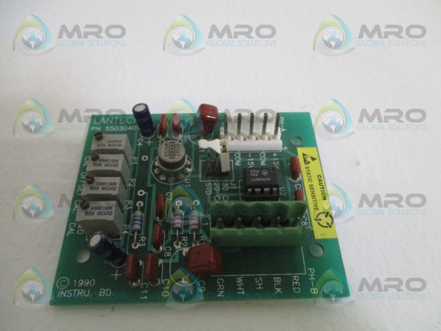 LANTECH 55030401 LOAD CELL CIRCUIT BOARD *NEW NO BOX*