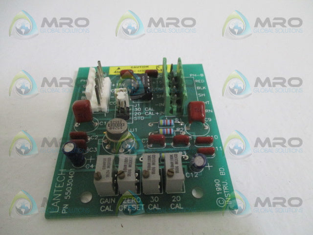 LANTECH 55030401 LOAD CELL CIRCUIT BOARD *NEW NO BOX*
