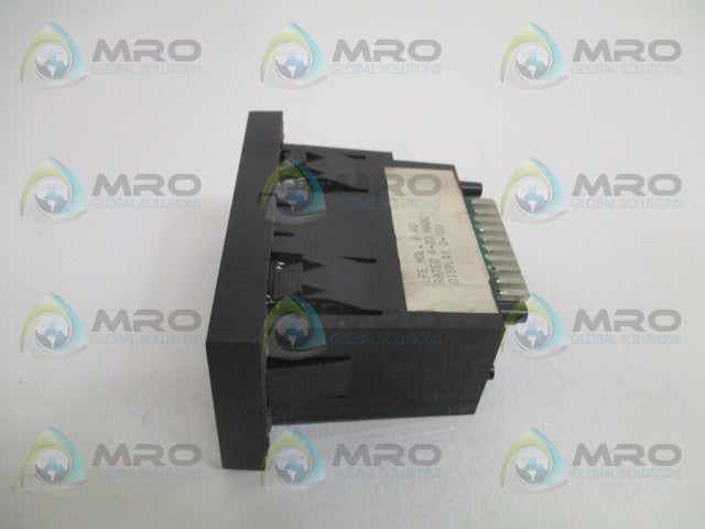 LFE #40 DIGITAL PANEL METER 4-20 MADC *USED*