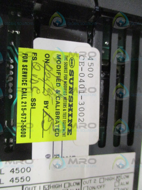 LFE DIGITAL INSTRUMENTS 4500 CE-0401-3002 PANE MOUNT METER 0-200 FPM*NEW IN BOX*