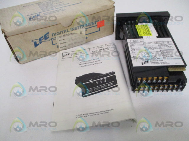 LFE DIGITAL INSTRUMENTS 4500 CE-0401-3002 PANE MOUNT METER 0-200 FPM*NEW IN BOX*