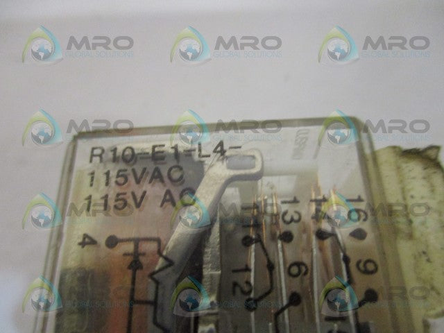 POTTER & BRUMFIELD R10-E1-L4-115VAC RELAY 115VAC *NEW NO BOX*