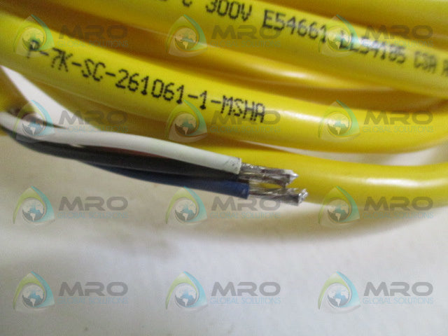 TURCK WKM40-4M MOLDED CORDSET *NEW NO BOX*