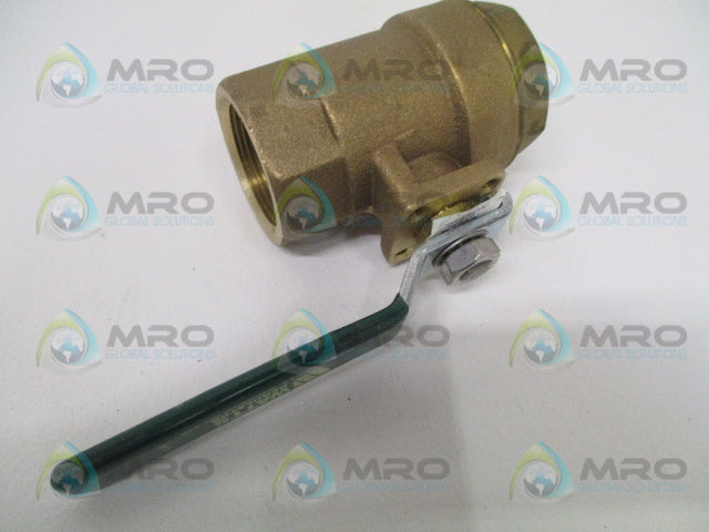 WATTS 0510070 11/2B640004SS BALL VALVE 1-1/2" *NEW NO BOX*