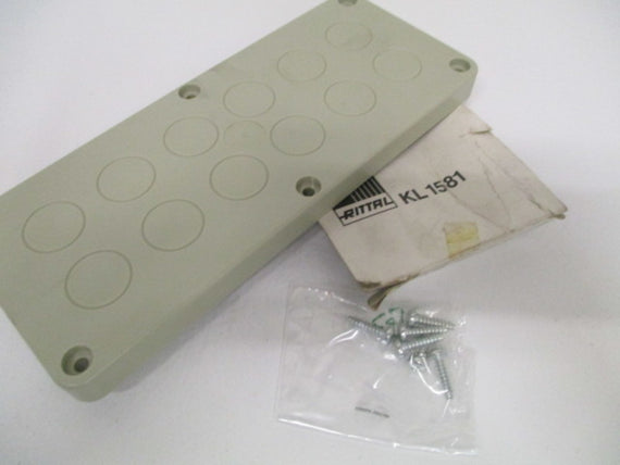 RITTAL KL1581 PLASTIC GLAND PLATE *NEW NO BOX*