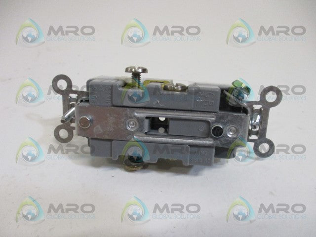 PASS & SEYMOUR CR15-W DUPLEX RECEPTACLE *NEW IN BOX*