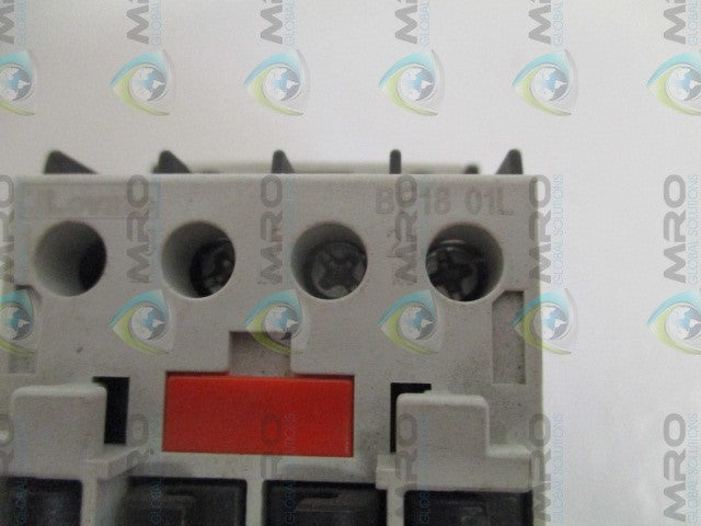 LOVATO BF1801L-024 CONTACTOR 24VDC *USED*