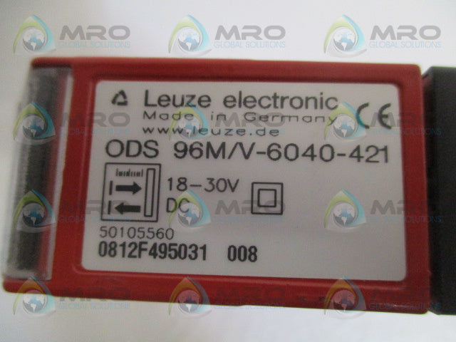 LEUZE ELECTRONIC ODS96M/V-6040-421 OPTICAL DISTANCE SENSOR *NEW NO BOX*