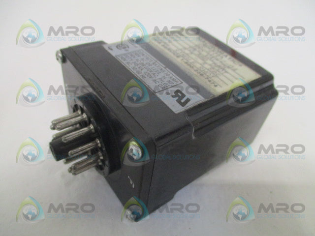 MACROMATIC SS-51522-04 TIME DELAY RELAY 120VAC 0.2-5SEC *USED*