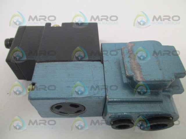 MAC PME-A81PAAA SOLENOID VALVE 24VDC *USED*