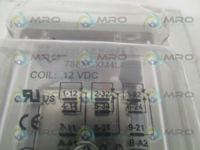 MAGNECRAFT 788XCXM4L-12VDC RELAY 12VDC *NEW IN ORIGINAL PACKAGE*
