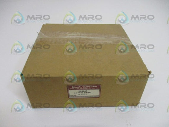 MARSH / BELLOFRAM P20048 PREESURE GAUGE 0/100 PSI *NEW IN BOX*