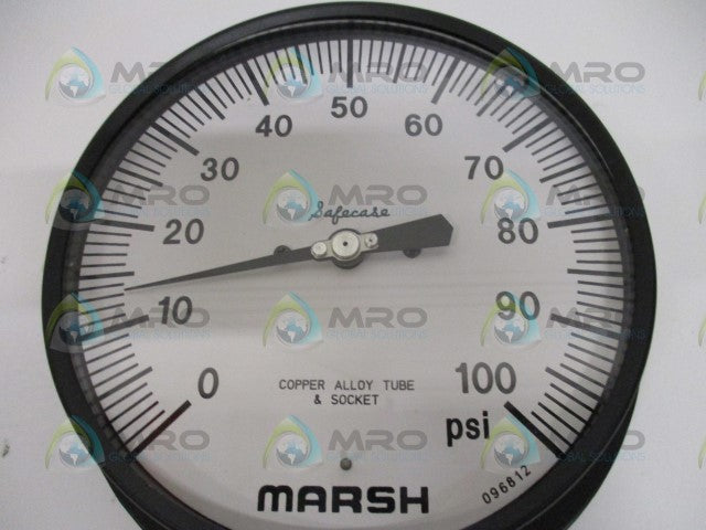 MARSH / BELLOFRAM P20048 PREESURE GAUGE 0/100 PSI *NEW IN BOX*