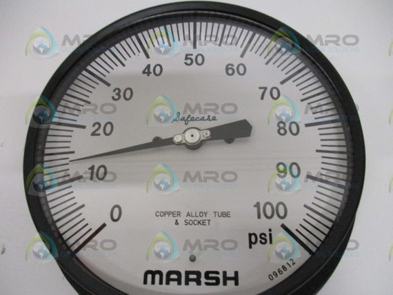 MARSH / BELLOFRAM P20048 PREESURE GAUGE 0/100 PSI *NEW IN BOX*