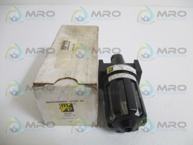 MASTER PNEUMATIC L60D-4 LUBRICATOR 1/2" *NEW IN BOX*