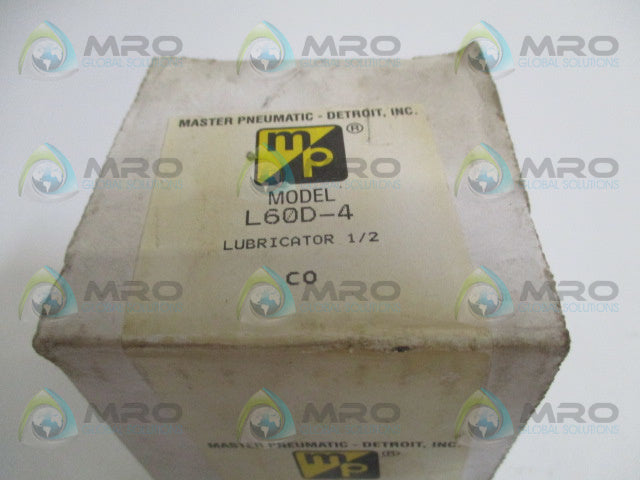 MASTER PNEUMATIC L60D-4 LUBRICATOR 1/2" *NEW IN BOX*