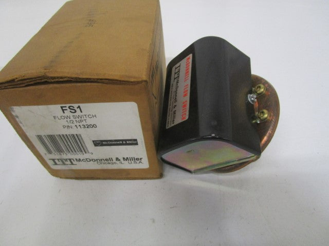 MCDONNELL & MILLER 113200 FLOW SWITCH 1/2" *NEW IN  BOX*