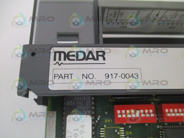 MEDAR 917-0043 INTERFACE MODULE REMOTE *NEW NO BOX*