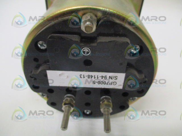 MEG ALERT GP7000-5 TEXMATE DIGITAL METER 5000VDC MEGOHMS *USED*