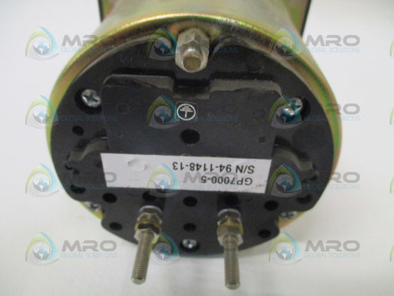 MEG ALERT GP7000-5 TEXMATE DIGITAL METER 5000VDC MEGOHMS *USED*