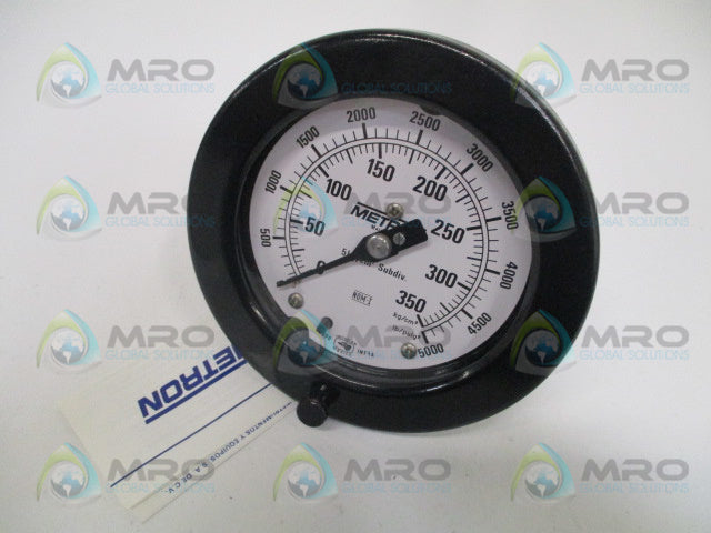 METRON MANOMETRO 11565F/350-4 PRESSURE GAUGE 0/350 Kgf/cm2 *NEW IN BOX*
