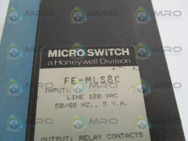 MICRO SWITCH FE-MLS8C PHOTOELECTRIC SENSOR *USED*