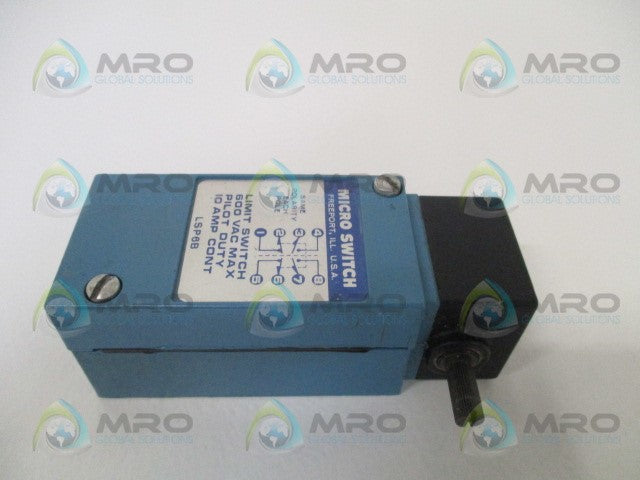 MICRO SWITCH LSP6B HEAVY DUTY LIMIT SWITCH *USED*