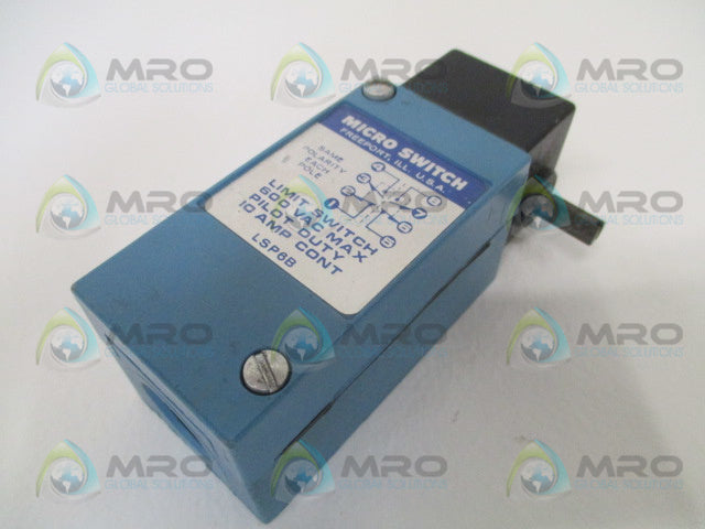 MICRO SWITCH LSP6B HEAVY DUTY LIMIT SWITCH *USED*