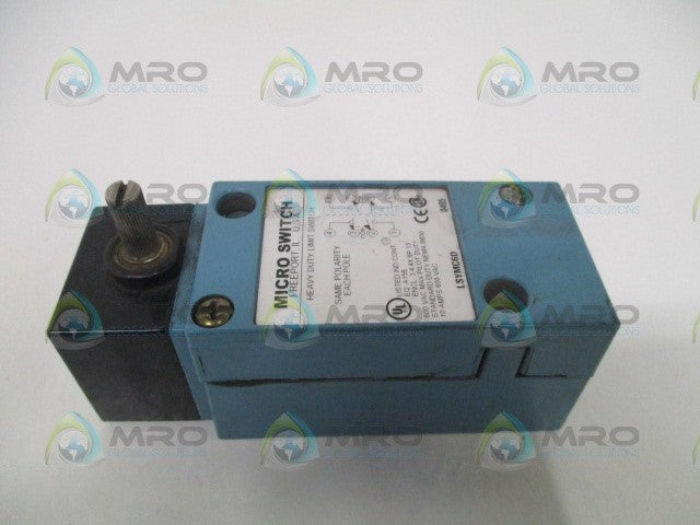 MICROSWITCH LSYMC6D LIMIT SWITCH *USED*