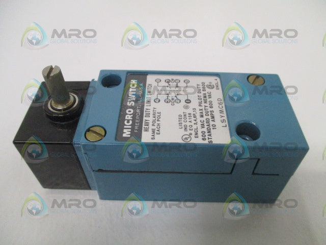 MICROSWITCH LSYMC6D LIMIT SWITCH *NEW NO BOX*