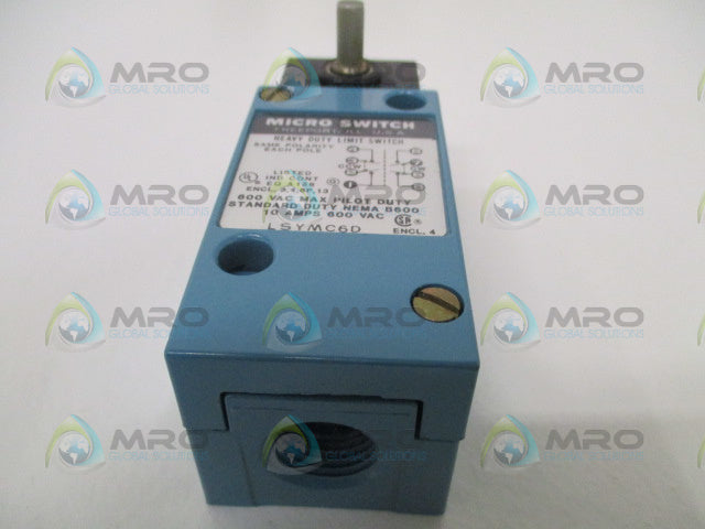 MICROSWITCH LSYMC6D LIMIT SWITCH *NEW NO BOX*