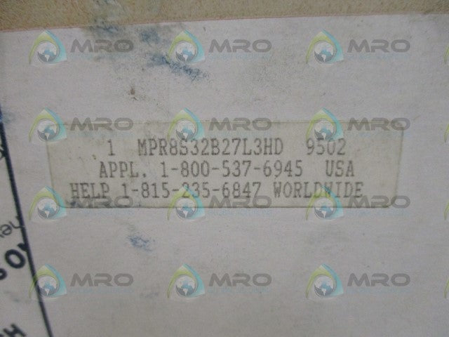 MICROSWITCH MPR8S32B27L3HD PHOTOELECTRIC SENSOR *NEW IN BOX*