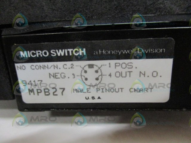 MICROSWITCH MPR8S32B27L3HD PHOTOELECTRIC SENSOR *NEW IN BOX*