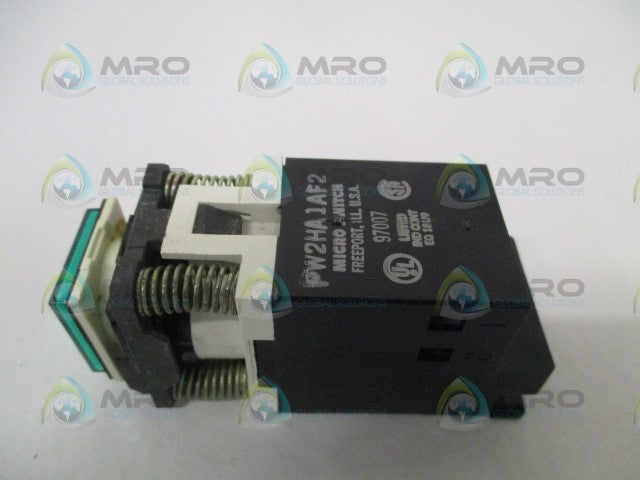 MICROSWITCH PW2HA1AF2 PILOT LIGHT MODULE *NEW NO BOX*