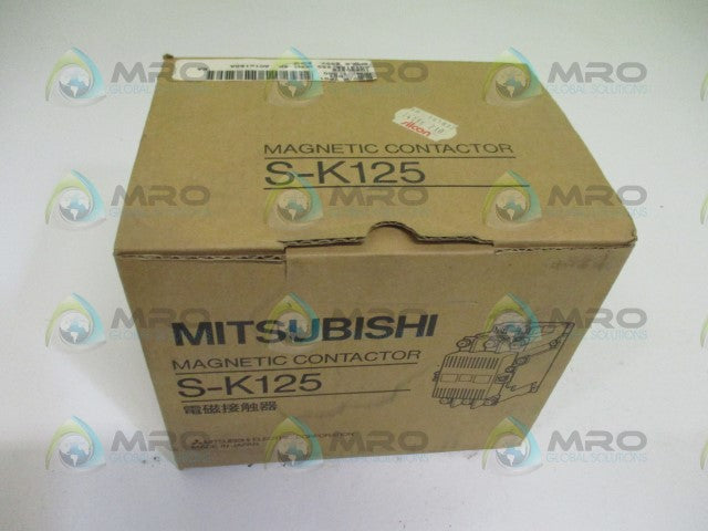 MITSUBSHI S-K125 MAGNETIC CONTACTOR 200-240VAC *NEW IN BOX*