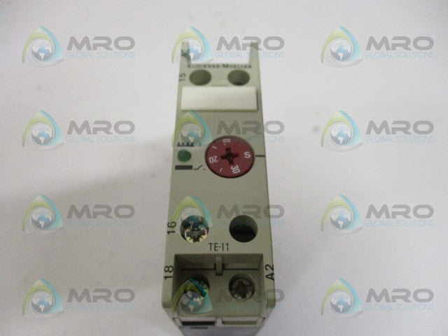 KLOCKNER MOELLER TE11-30 TIME DELAY RELAY 30 SEC. *NEW NO BOX*