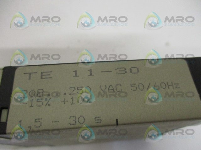 KLOCKNER MOELLER TE11-30 TIME DELAY RELAY 30 SEC. *NEW NO BOX*