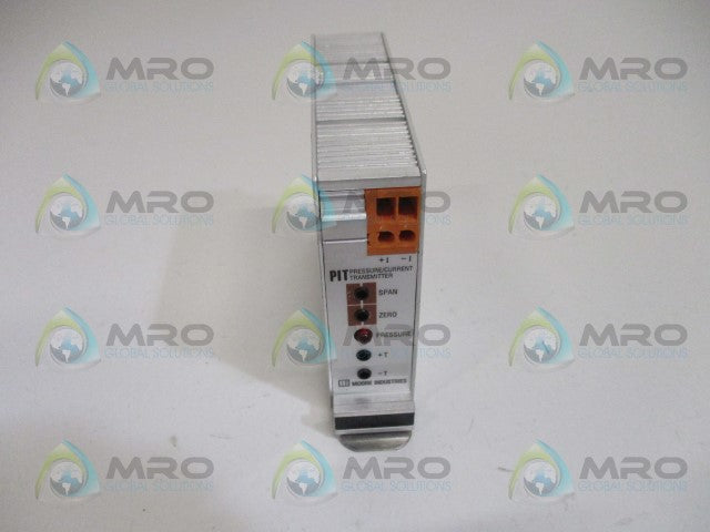 MOORE PIT/0-100PSIG/4-20MA/12-42DC-FAI PRESSURE CURRENT TRANSMITTER *NEW NO BOX*
