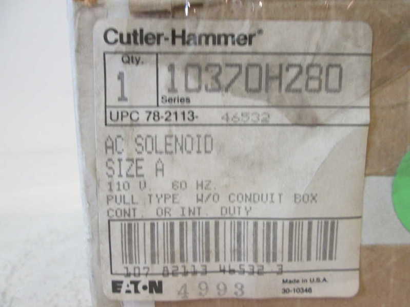 Cutler Hammer Eaton 10370H280 NSFP ** GENUINE ** Westinghouse CH 10370H 280