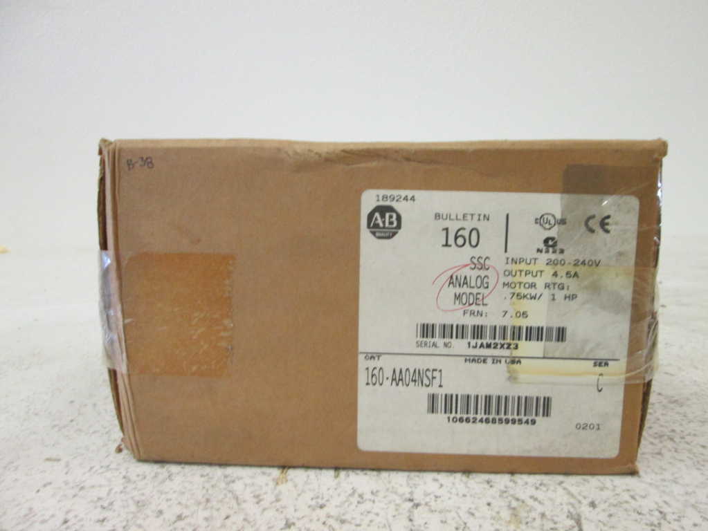 Allen Bradley 160AA04NSF1 NSFP **GENUINE** AB 160 AA04NSF1