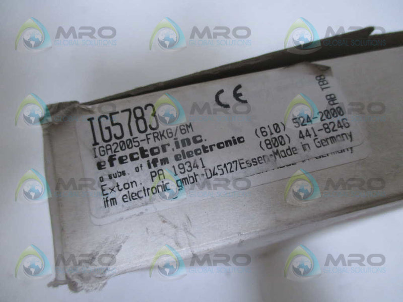 IFM EFECTOR IG5783 PROXIMITY SWITCH SENSOR *NEW IN BOX*
