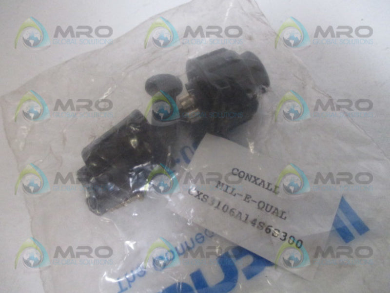 CONXALL MIL-E-QUAL CXS3106A14S6S300 CONNECTOR * NEW IN FACTORY BAG *