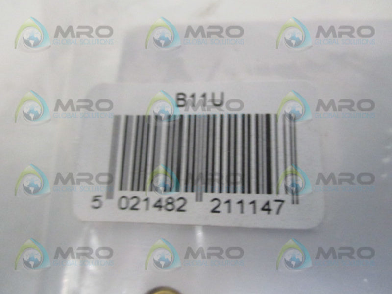 INDUSTRIAL MRO B11U DOUBLE OUTLET * NEW IN FACTORY BAG *
