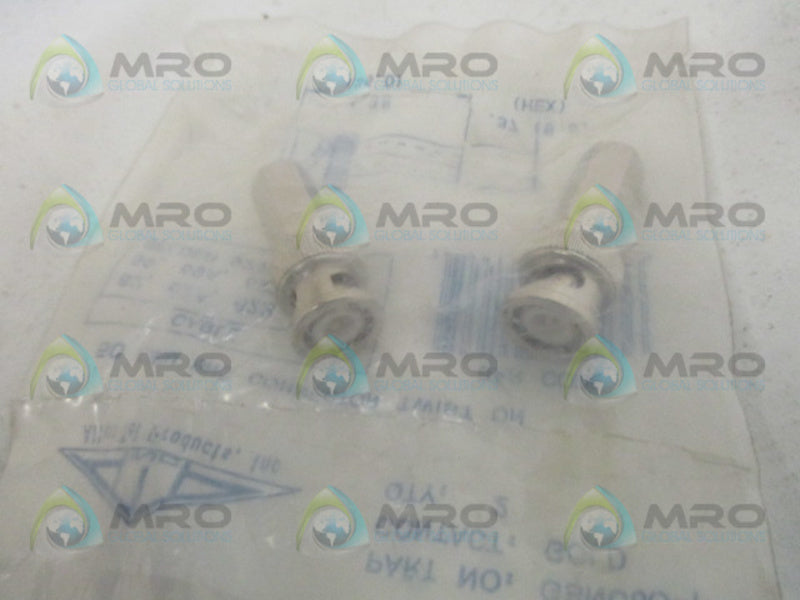 ALLEN TEL GBNC60-T CONNECTOR (PKG OF 2) * NEW IN FACTORY BAG *