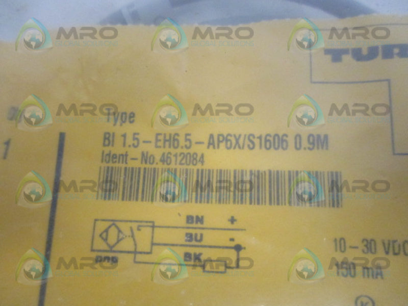 TURK BI1.5-EH6.5-AP6X/S1606 PROXIMITY SENSOR *NEW IN FACTORY*