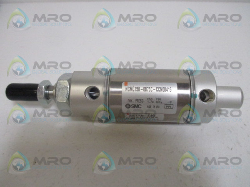 SMC NCMC150-0075C-CCN00416 ROUND BODY CYLINDER *NEW NO BOX*
