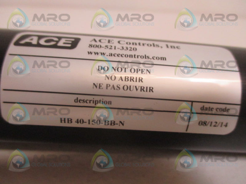 ACE CONTROLS HB40-150-BB-N SHOCK ABSORBER *NEW NO BOX*